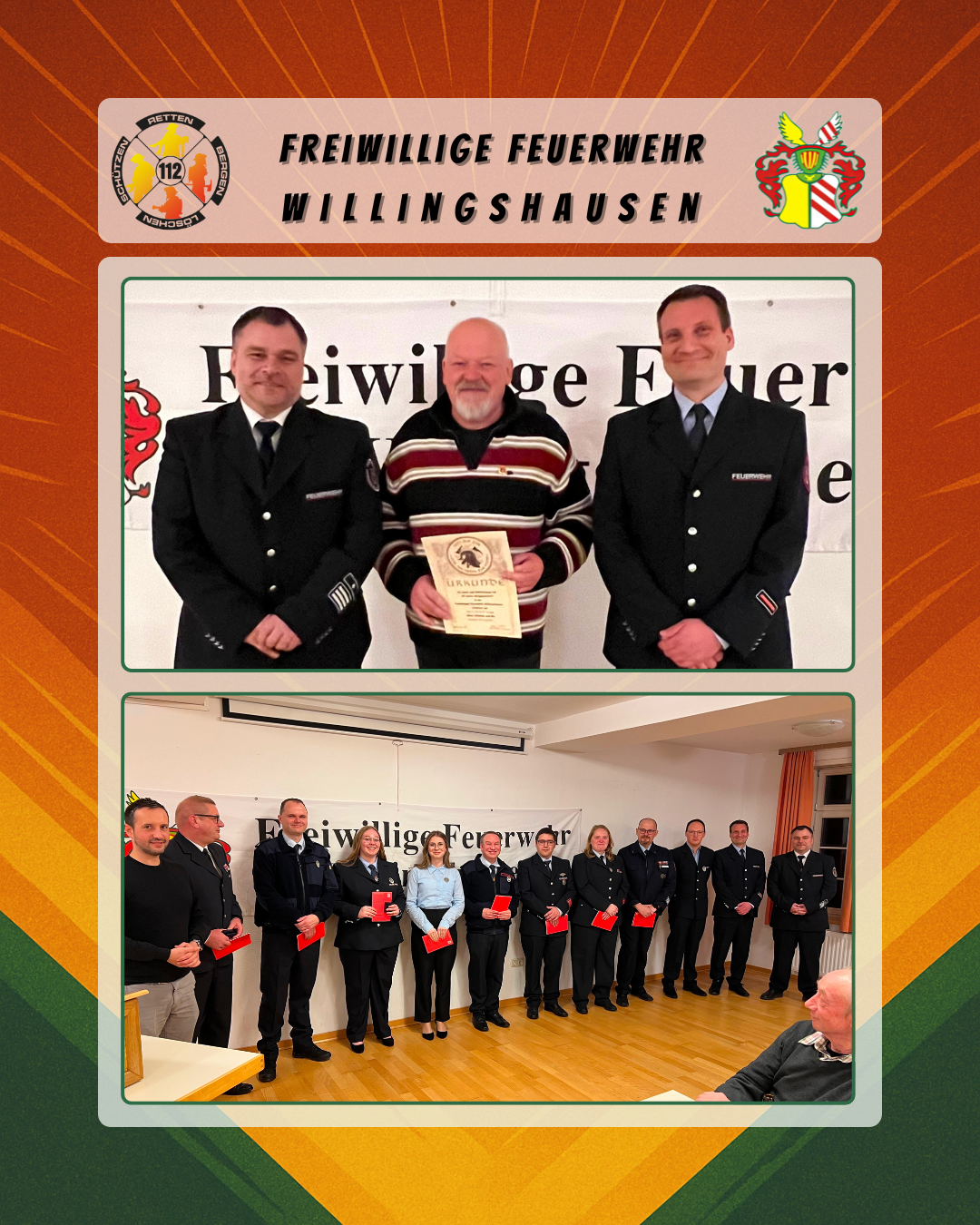 Feuerwehr Willingshausen blickt auf ereignisreiches Jahr zurück