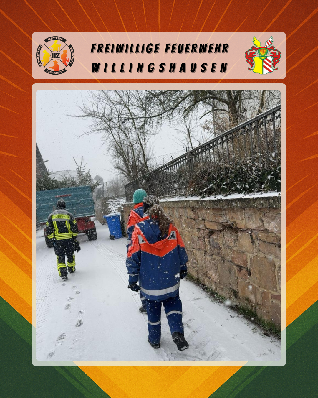 🎄🚒 Weihnachtsbaumsammelaktion erfolgreich abgeschlossen! 🚒🎄